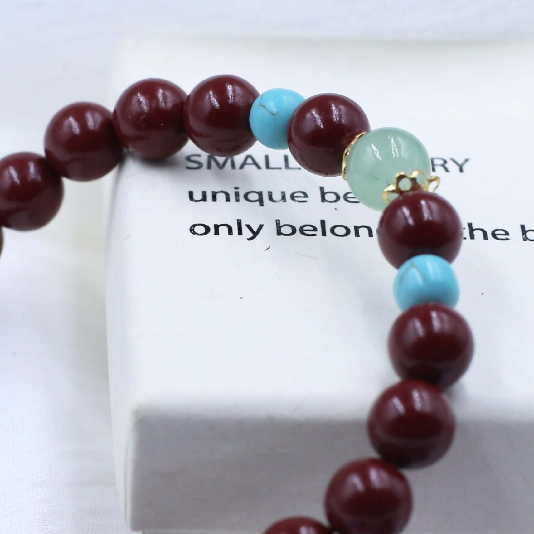 Cinnabar Nephrite Jade Bracelet - Enhance Your Energy