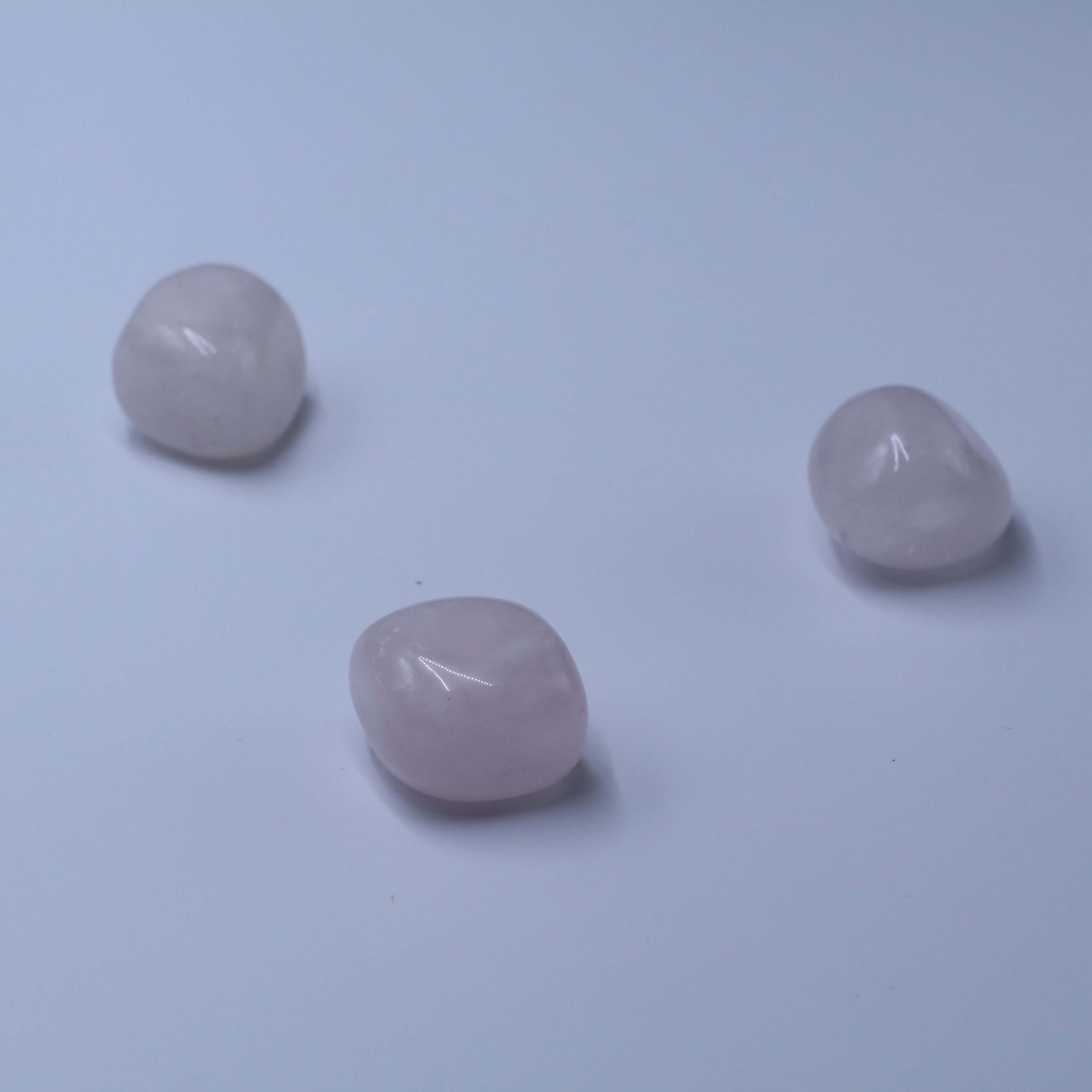 Pink Crystal Set - "Love Always Wins" with Rose Quartz as gift for family and friends