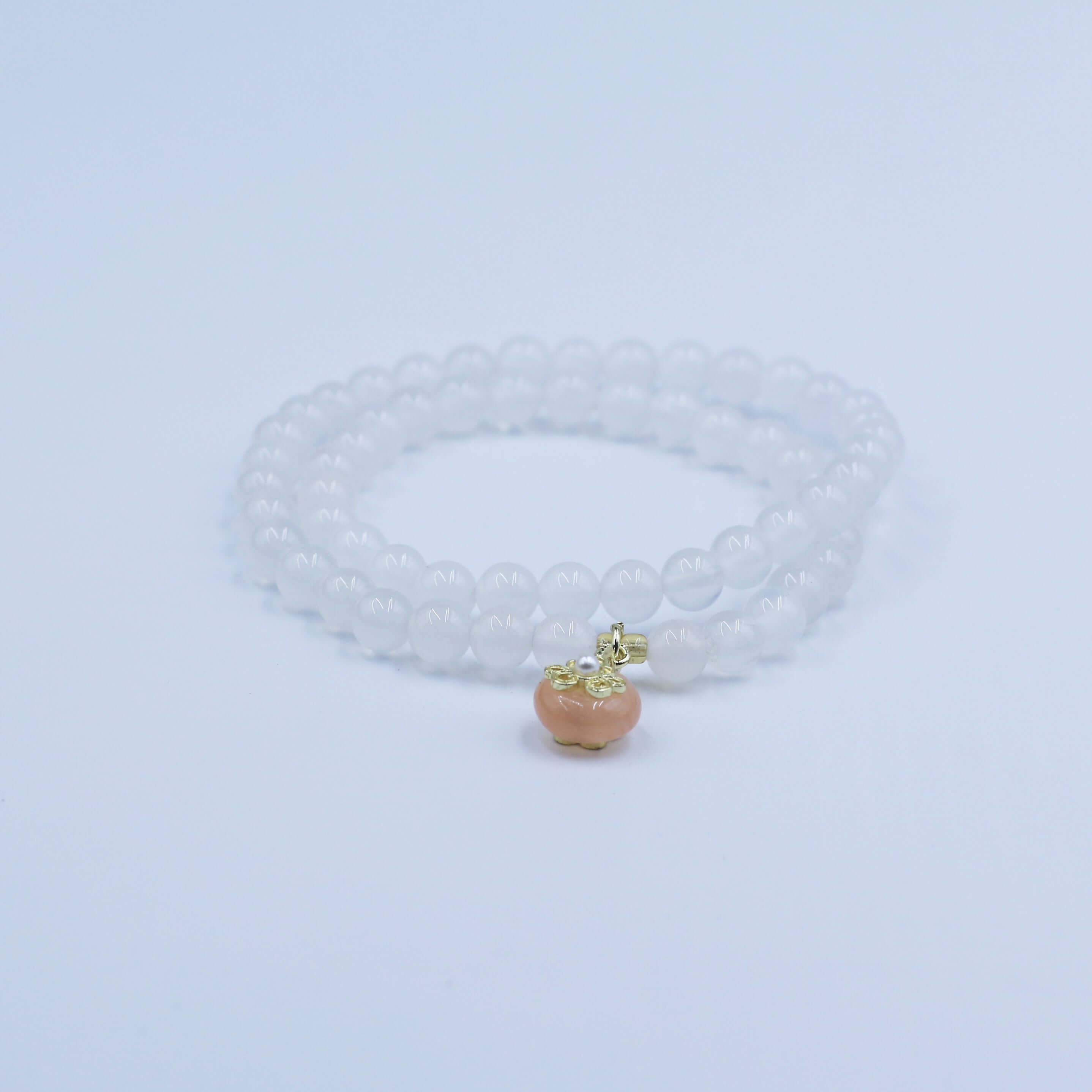 Lucky Bead Double-Circle Bracelet - Symbol of Good Luck and Wealth in Feng Shui