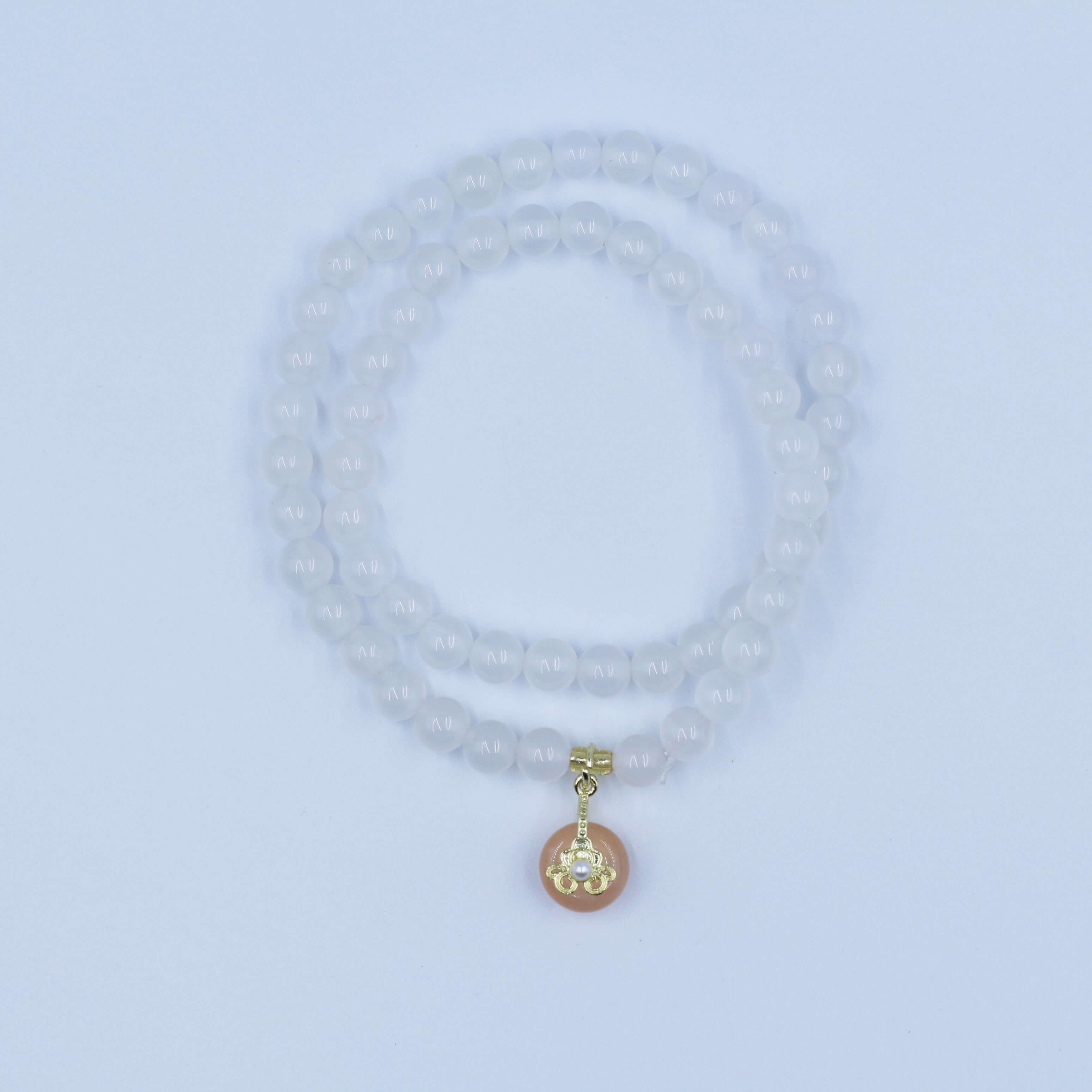 Lucky Bead Double-Circle Bracelet - Symbol of Good Luck and Wealth in Feng Shui