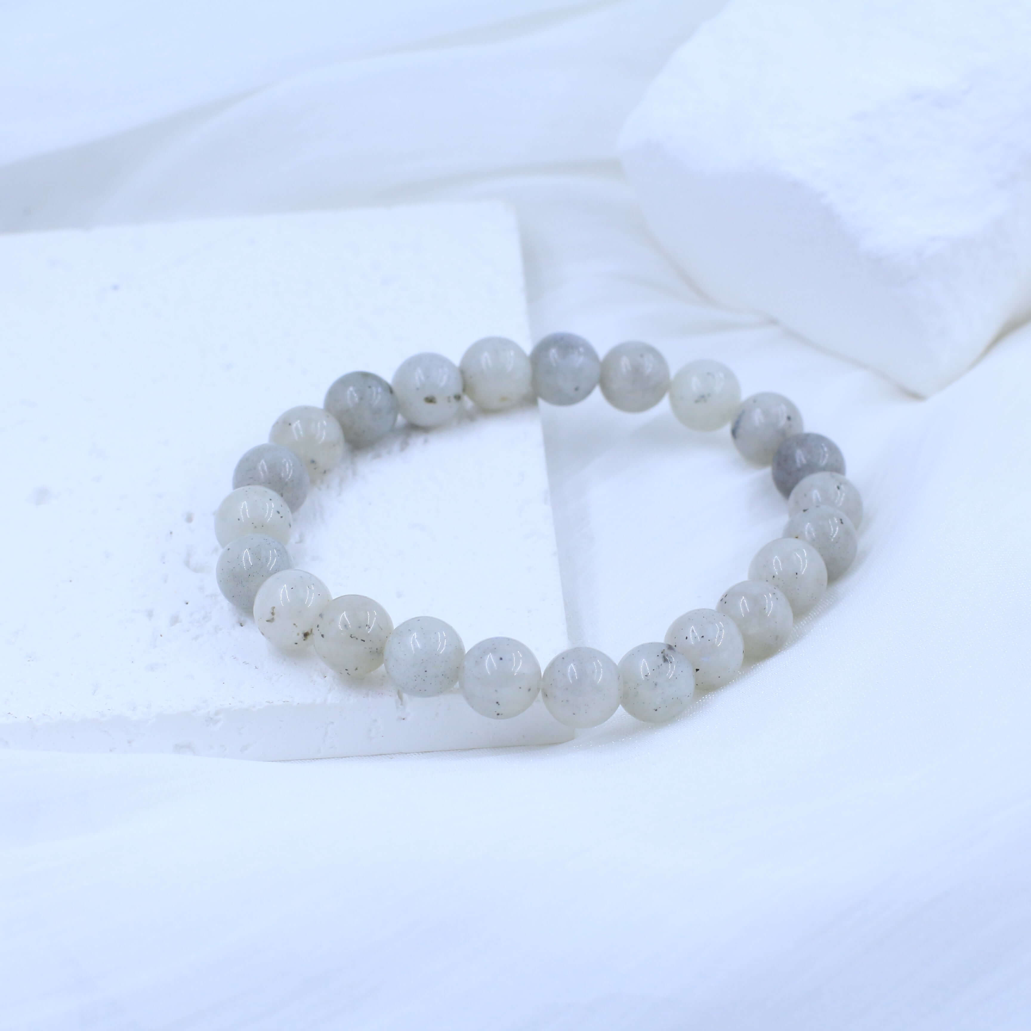 Fresh Labradorite Bracelet for Inspiration with mystical light effect, perfect for spiritual seekers desiring clarity and creativity.