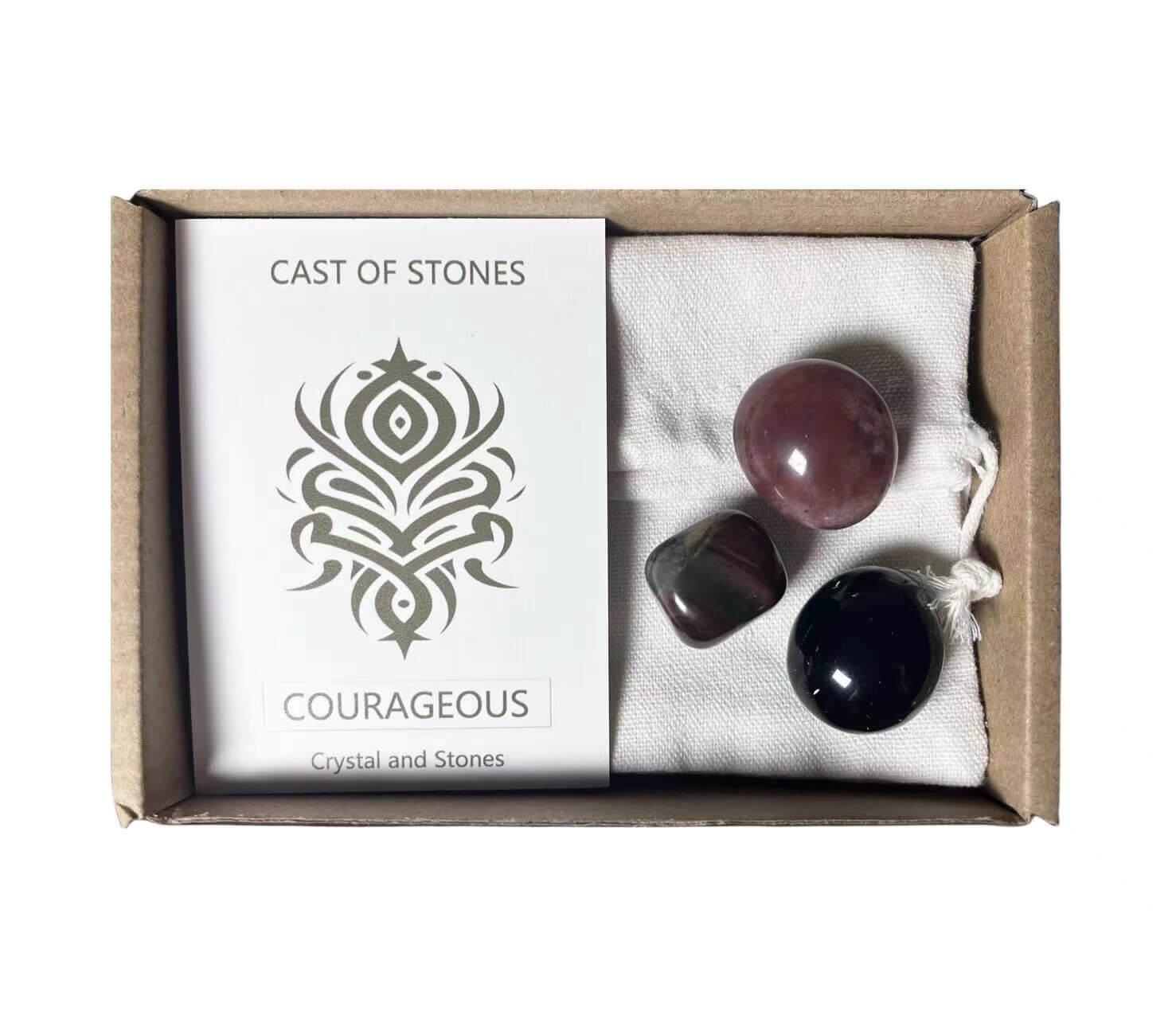 Soul Stir - Healing Journey Series - Energy Improvement cards and crystals in box.